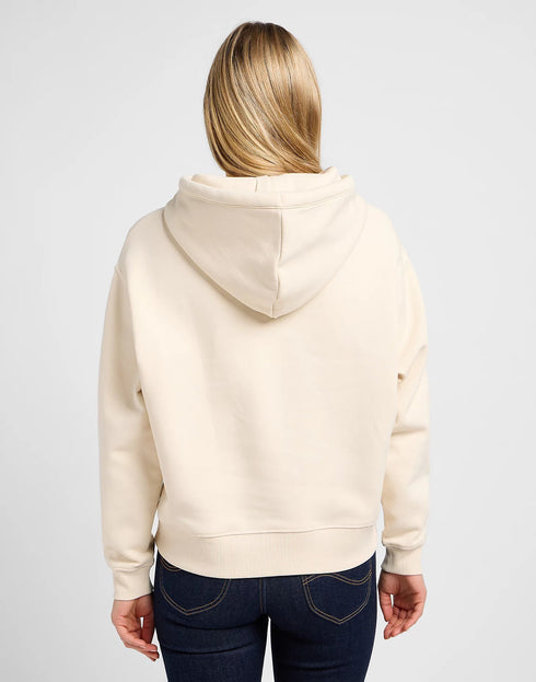 Lee Women's Essential Hoodie in Ecru